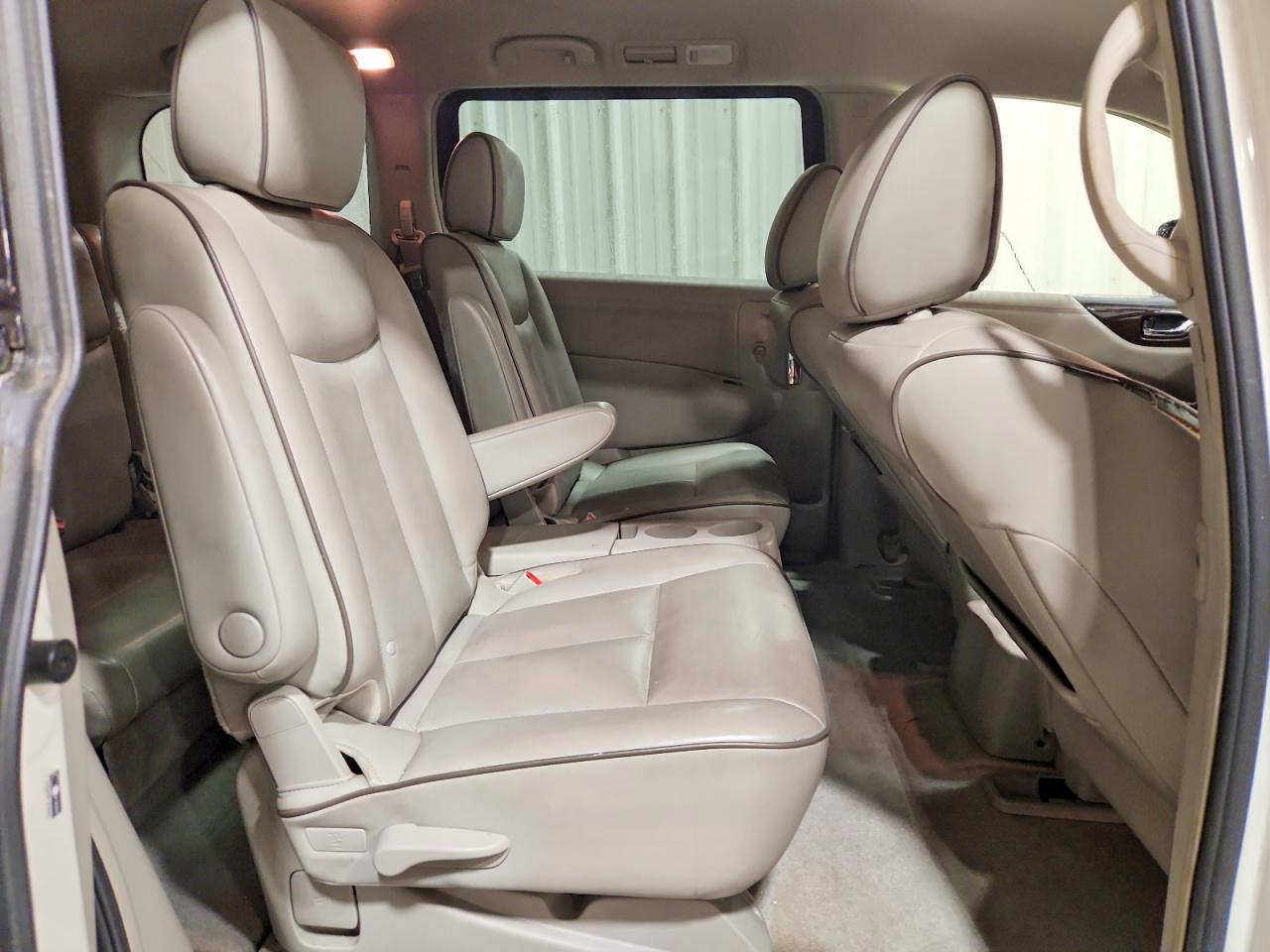 2014 Nissan Quest 3.5 Sv White vin: JN8AE2KP6E9105192