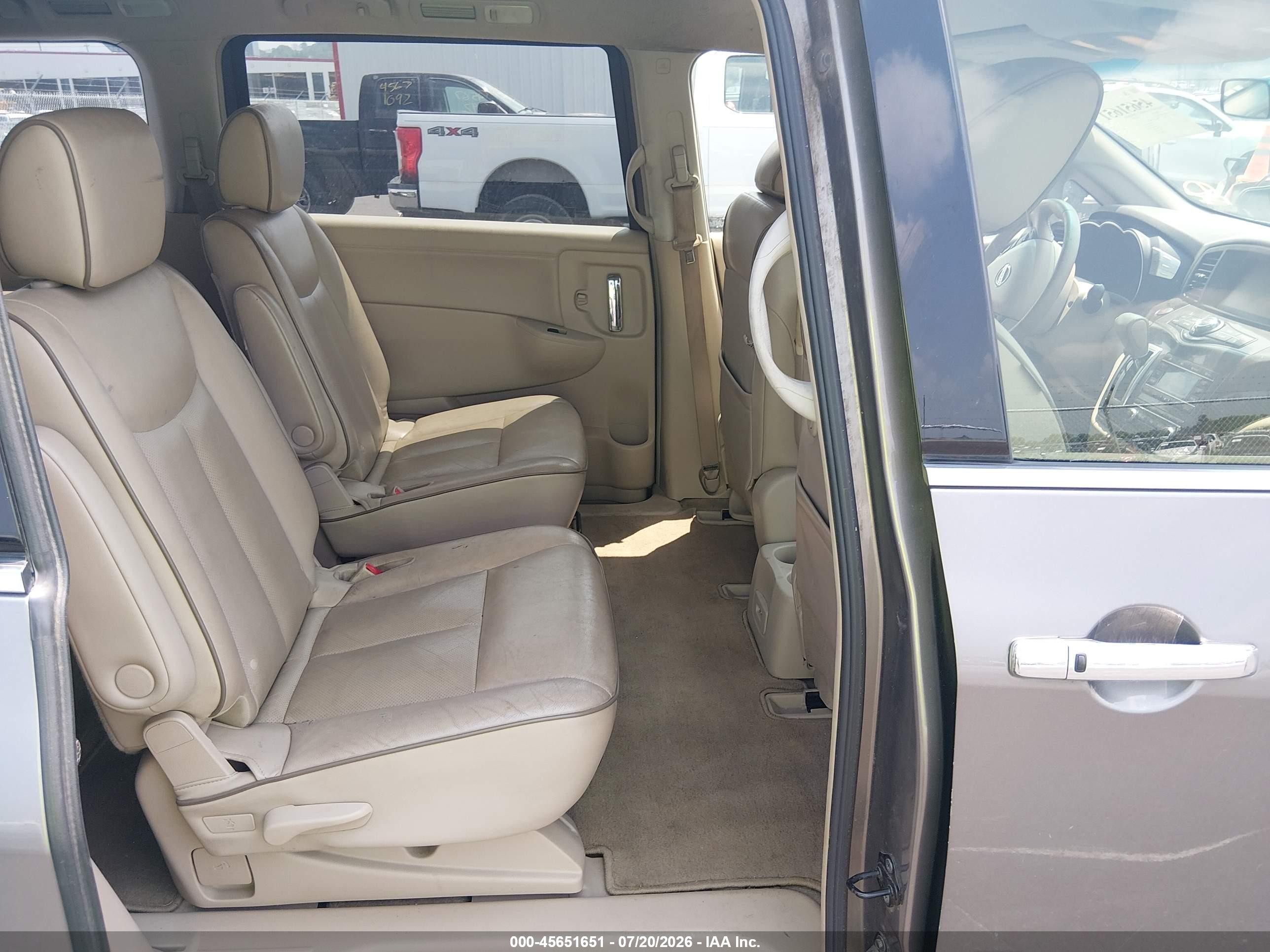 2015 Nissan Quest Sv Beige vin: JN8AE2KP6F9120289