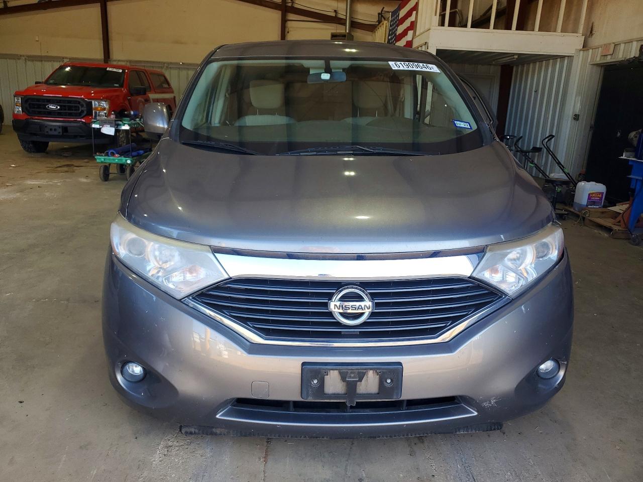2015 Nissan Quest 3.5 Sv Gray vin: JN8AE2KP6F9123578