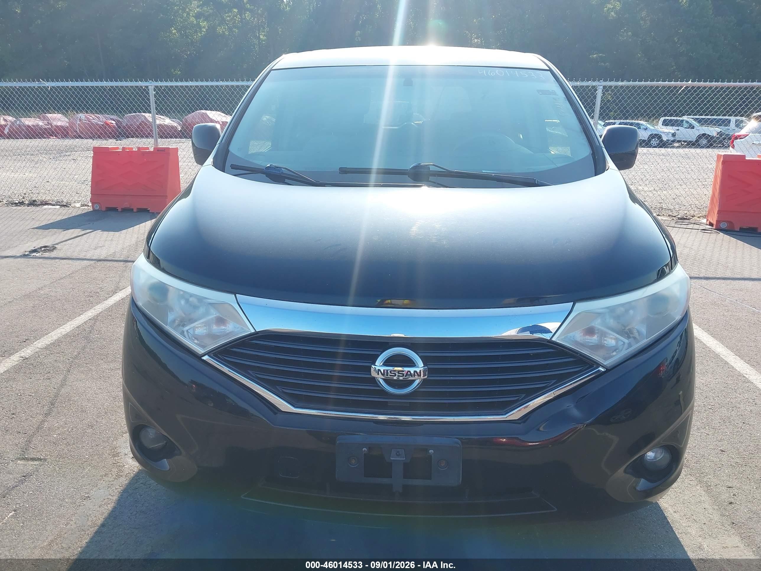 2015 Nissan Quest Platinum/s/sl/sv Burgundy vin: JN8AE2KP6F9126318