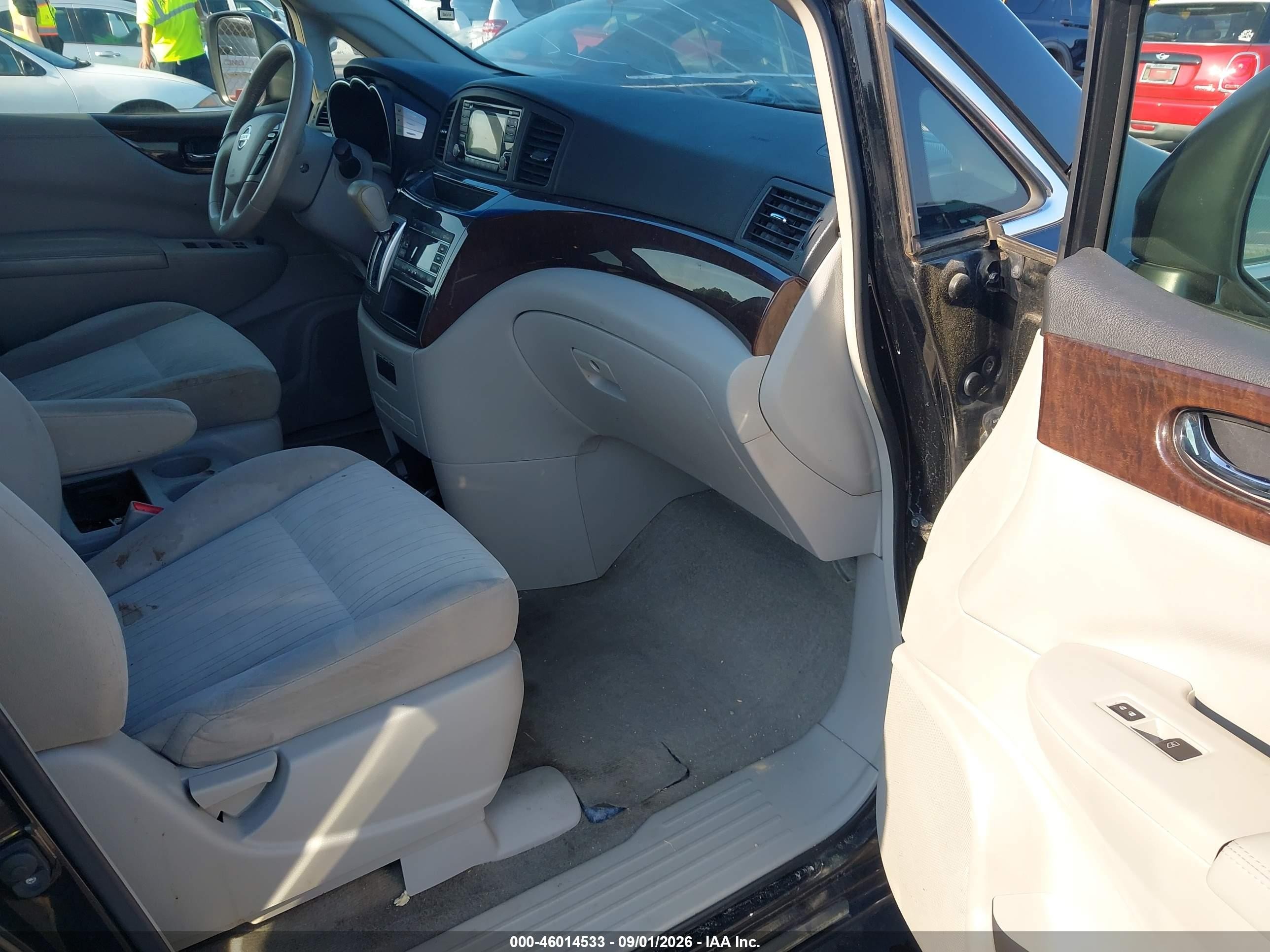 2015 Nissan Quest Platinum/s/sl/sv Burgundy vin: JN8AE2KP6F9126318