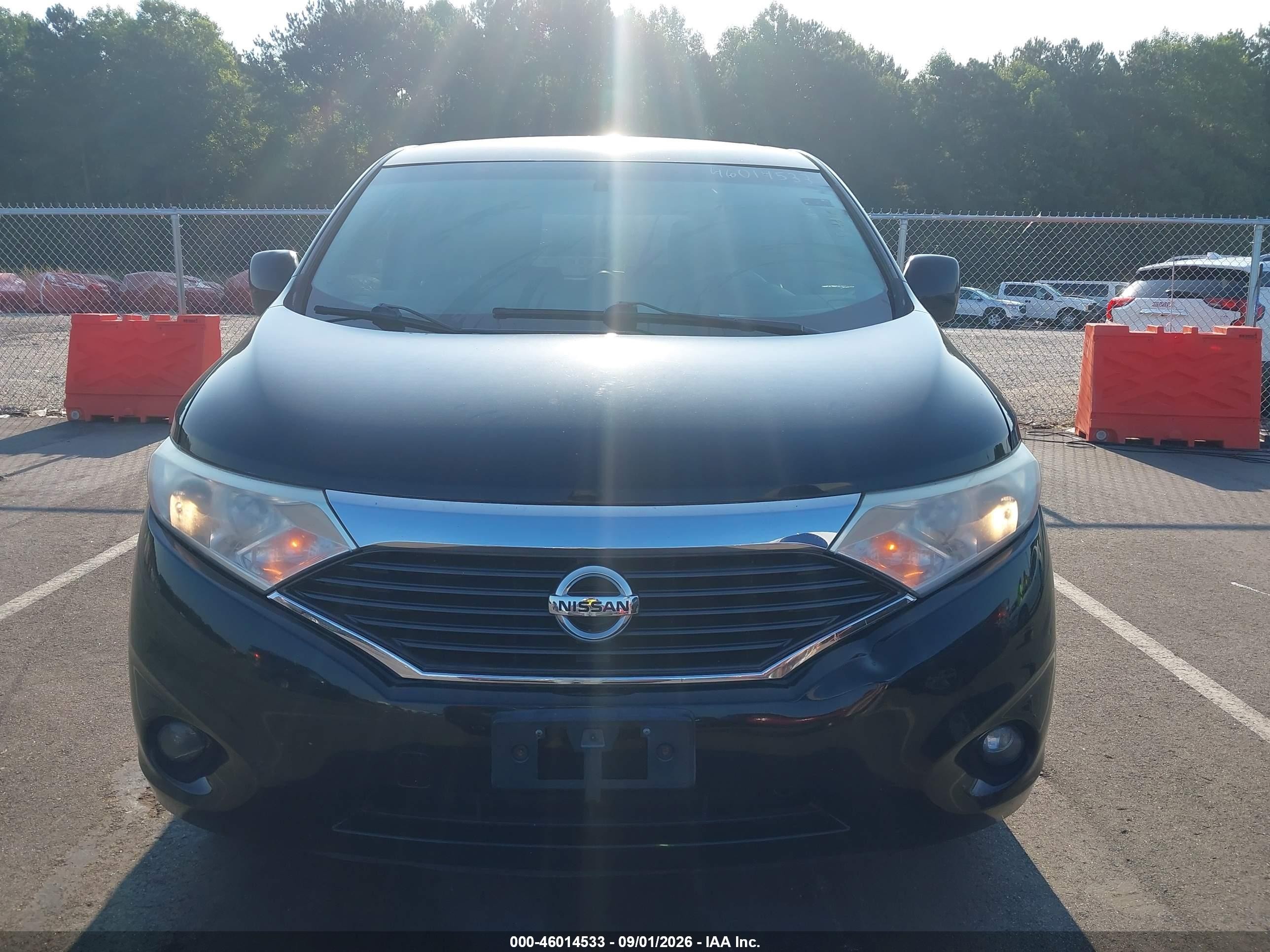 2015 Nissan Quest Platinum/s/sl/sv Burgundy vin: JN8AE2KP6F9126318