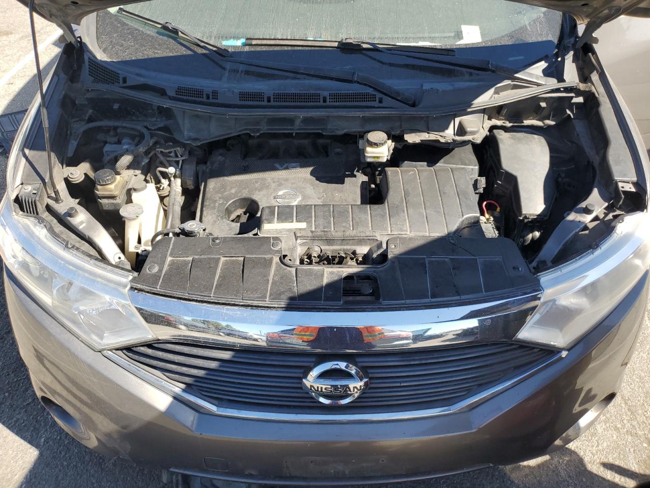 2017 Nissan Quest S Gray vin: JN8AE2KP6H9165994