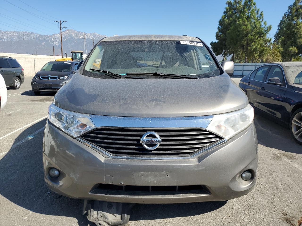 2017 Nissan Quest S Gray vin: JN8AE2KP6H9165994
