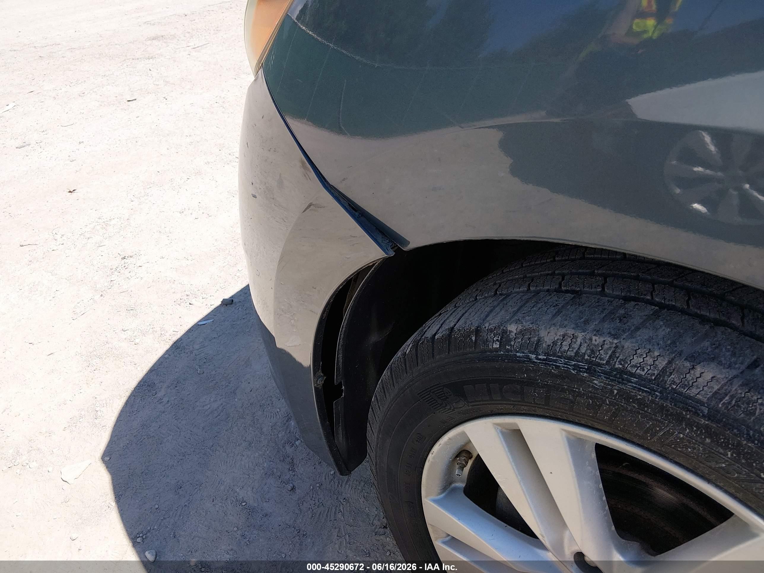 2011 Nissan Quest Sl Blue vin: JN8AE2KP7B9005484