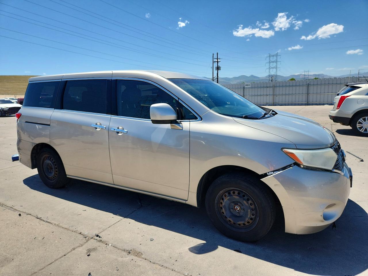 2011 Nissan Quest 3.5 S Gold vin: JN8AE2KP7B9009809