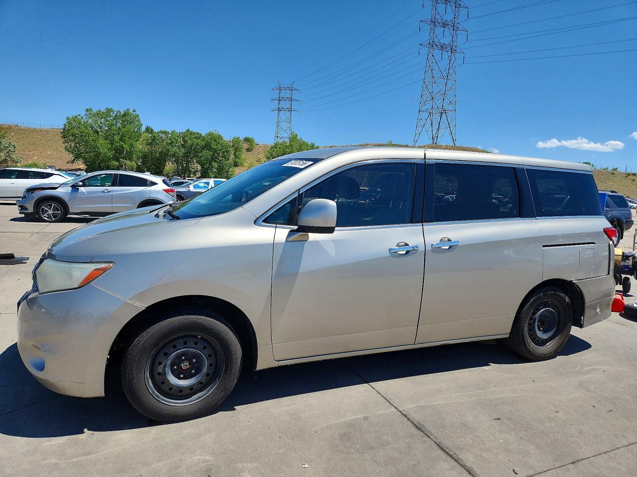 2011 Nissan Quest 3.5 S Gold vin: JN8AE2KP7B9009809