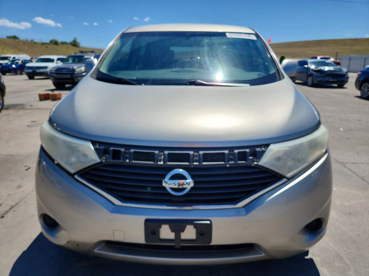 2011 Nissan Quest 3.5 S Gold vin: JN8AE2KP7B9009809