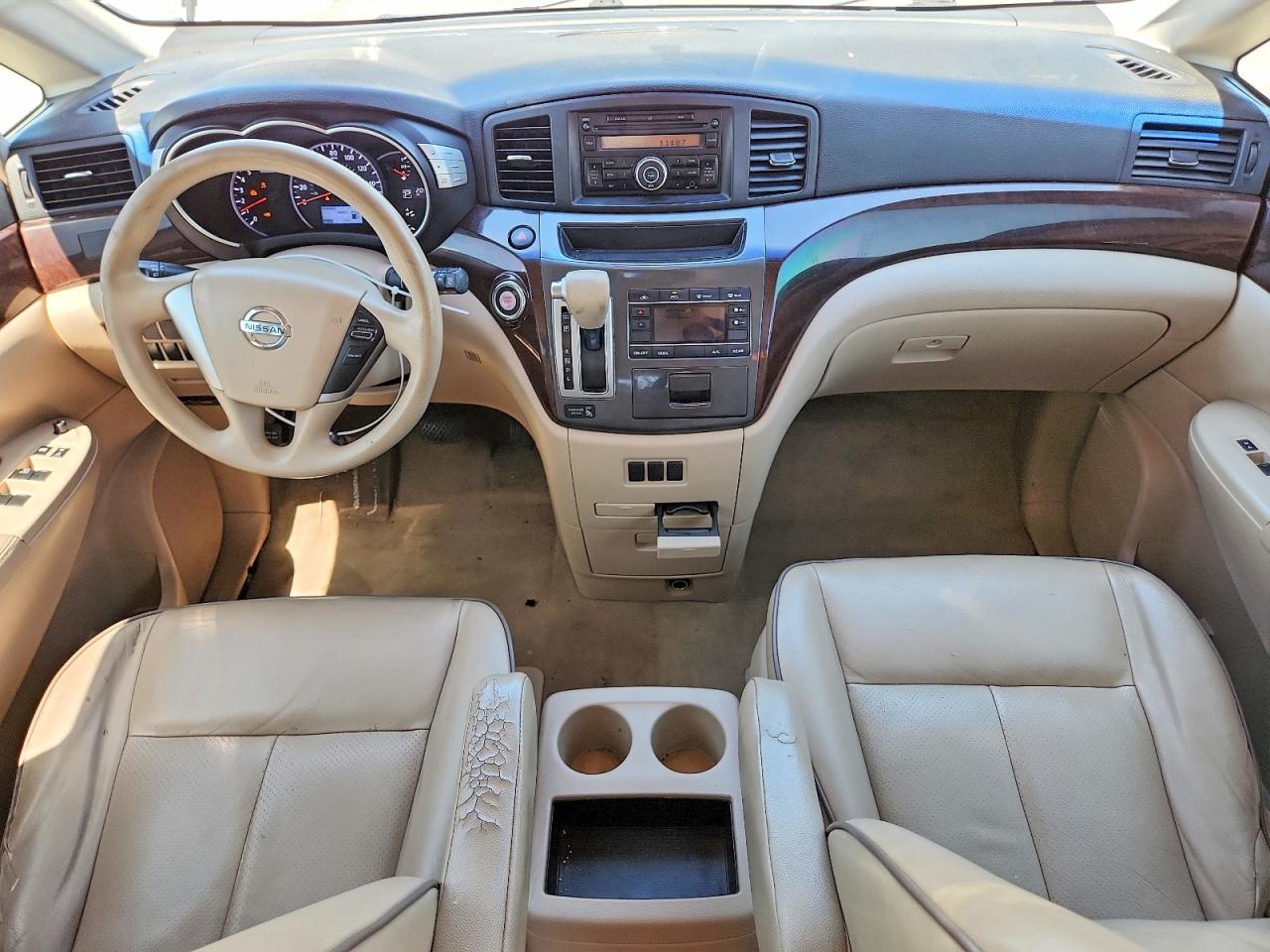 2011 Nissan Quest 3.5 S Gold vin: JN8AE2KP7B9009809