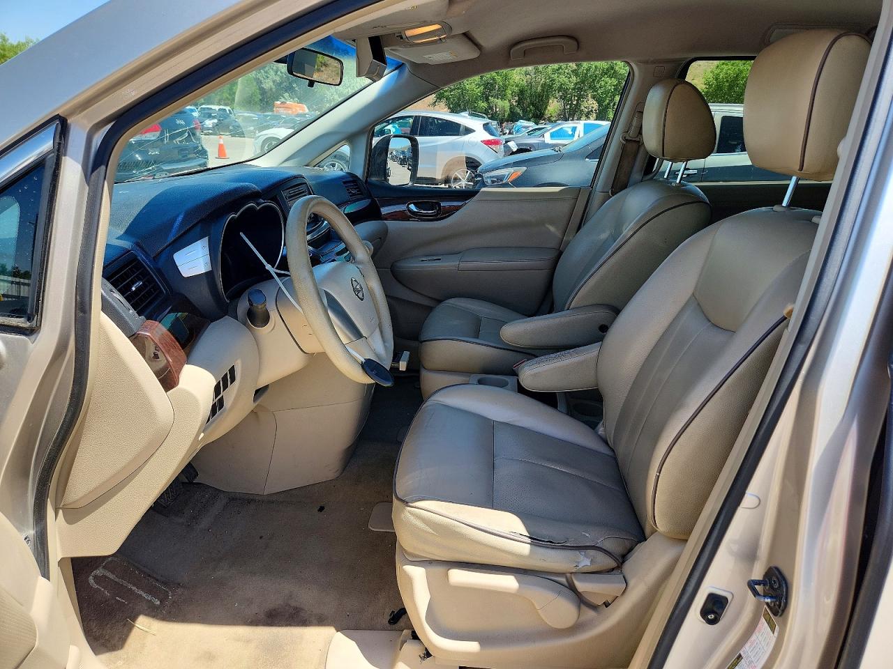 2011 Nissan Quest 3.5 S Gold vin: JN8AE2KP7B9009809