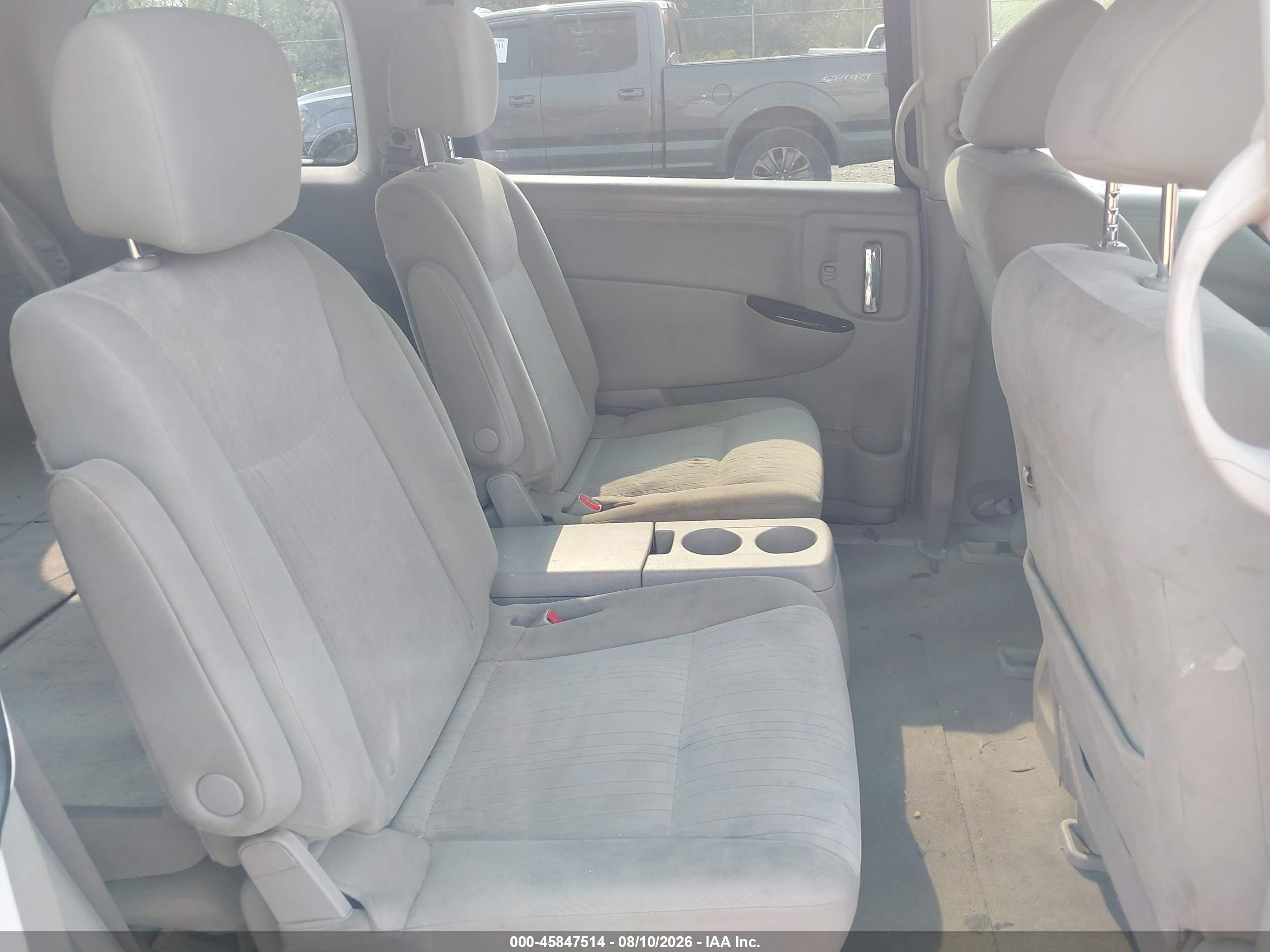 2012 Nissan Quest S Белый vin: JN8AE2KP7C9031732
