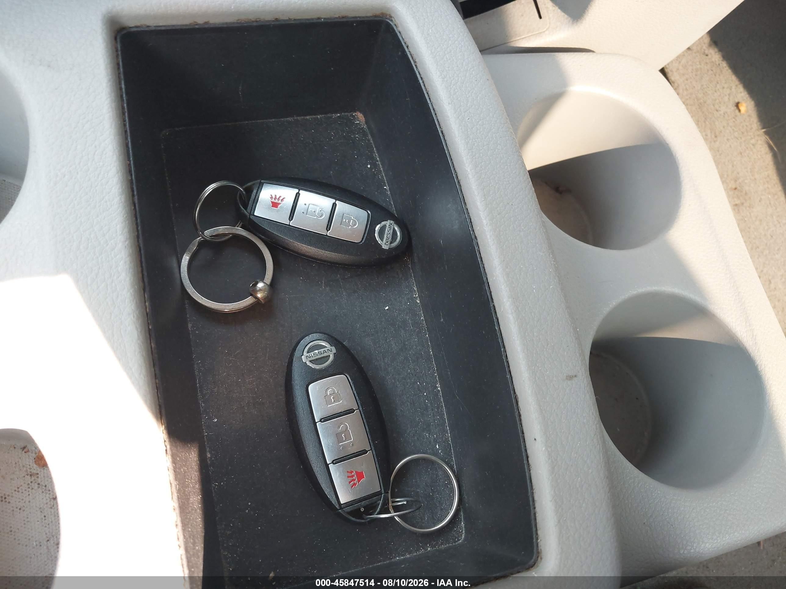 2012 Nissan Quest S Белый vin: JN8AE2KP7C9031732