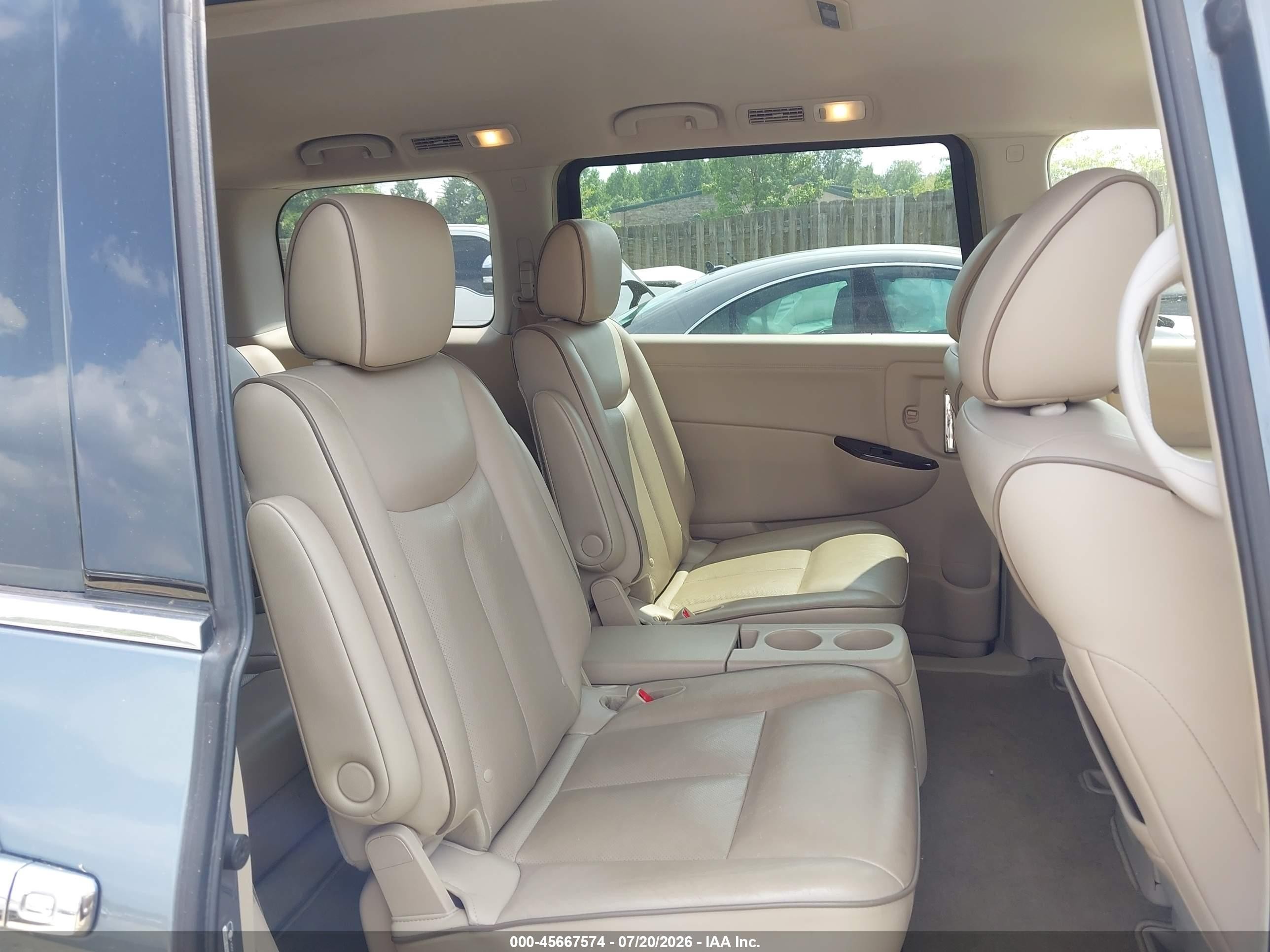 2013 Nissan Quest Sv Green vin: JN8AE2KP7D9063128