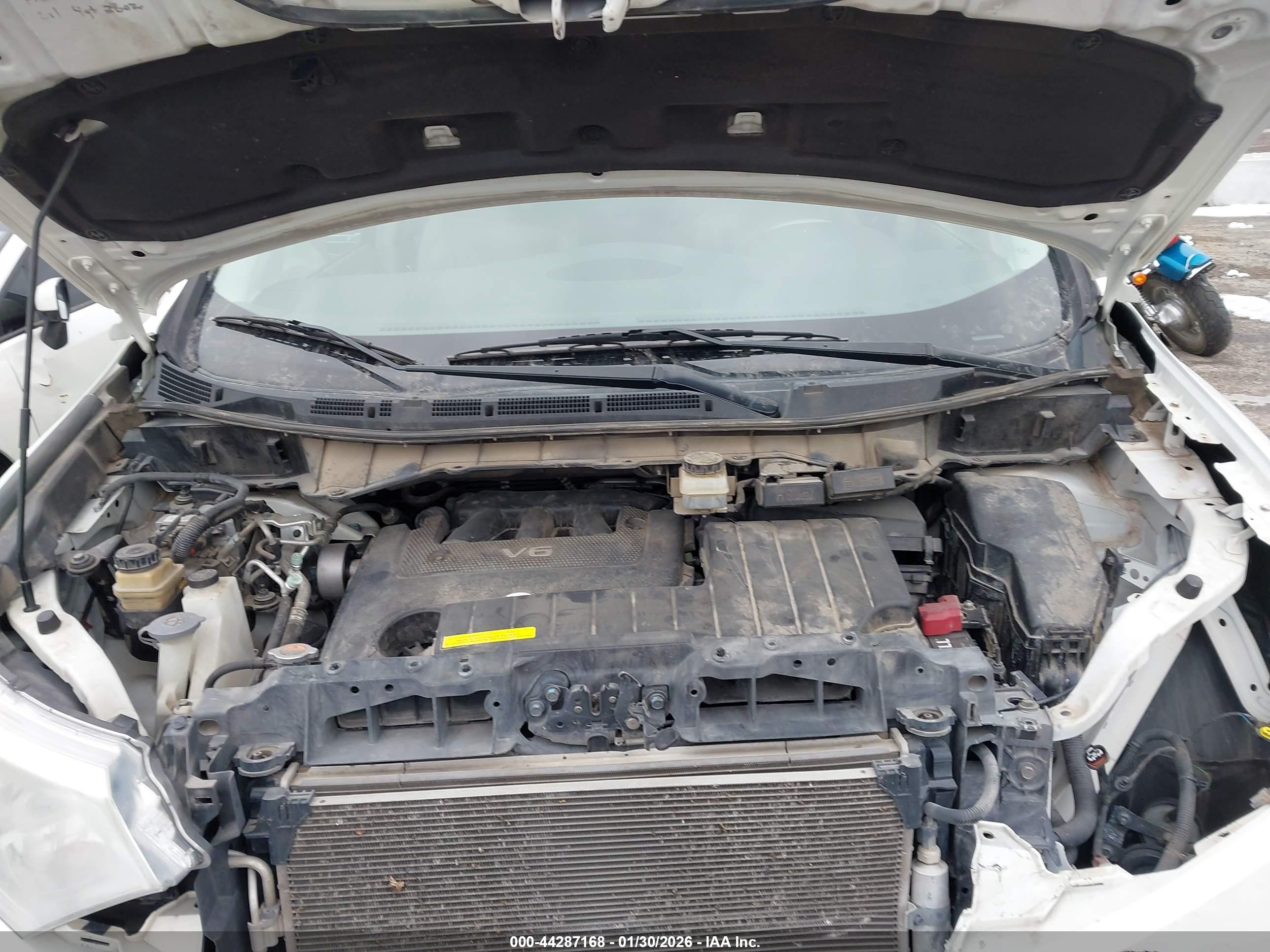 2013 Nissan Quest Sl Белый vin: JN8AE2KP7D9063355