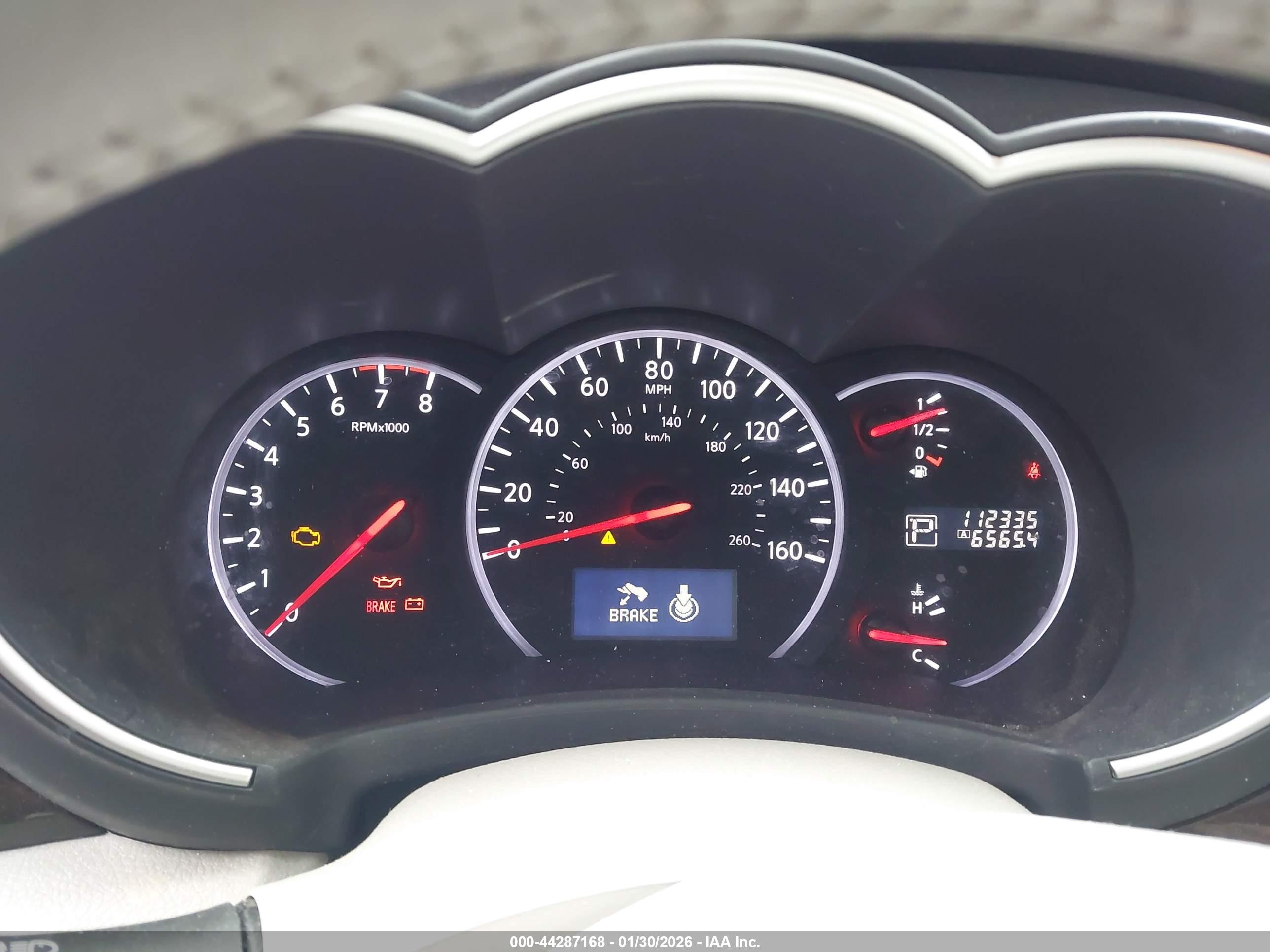 2013 Nissan Quest Sl Белый vin: JN8AE2KP7D9063355