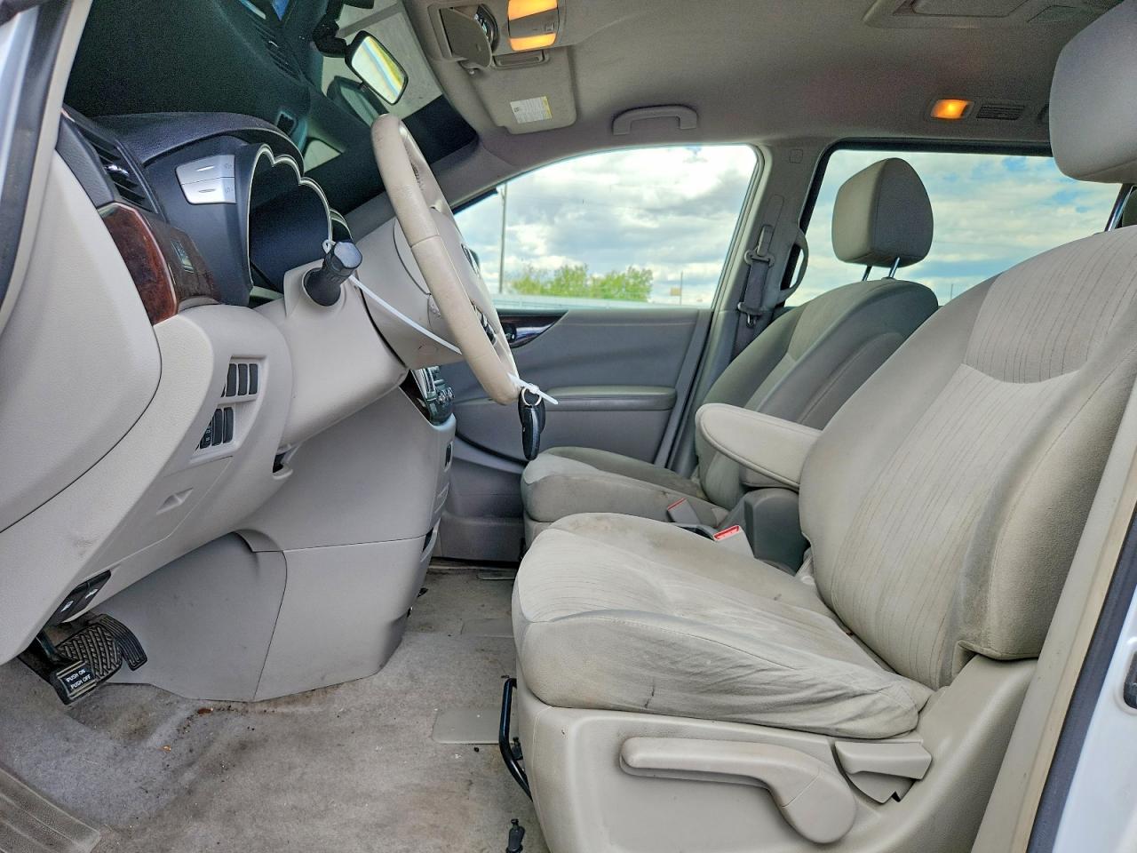 2014 Nissan Quest 3.5 Sv Silver vin: JN8AE2KP7E9101538