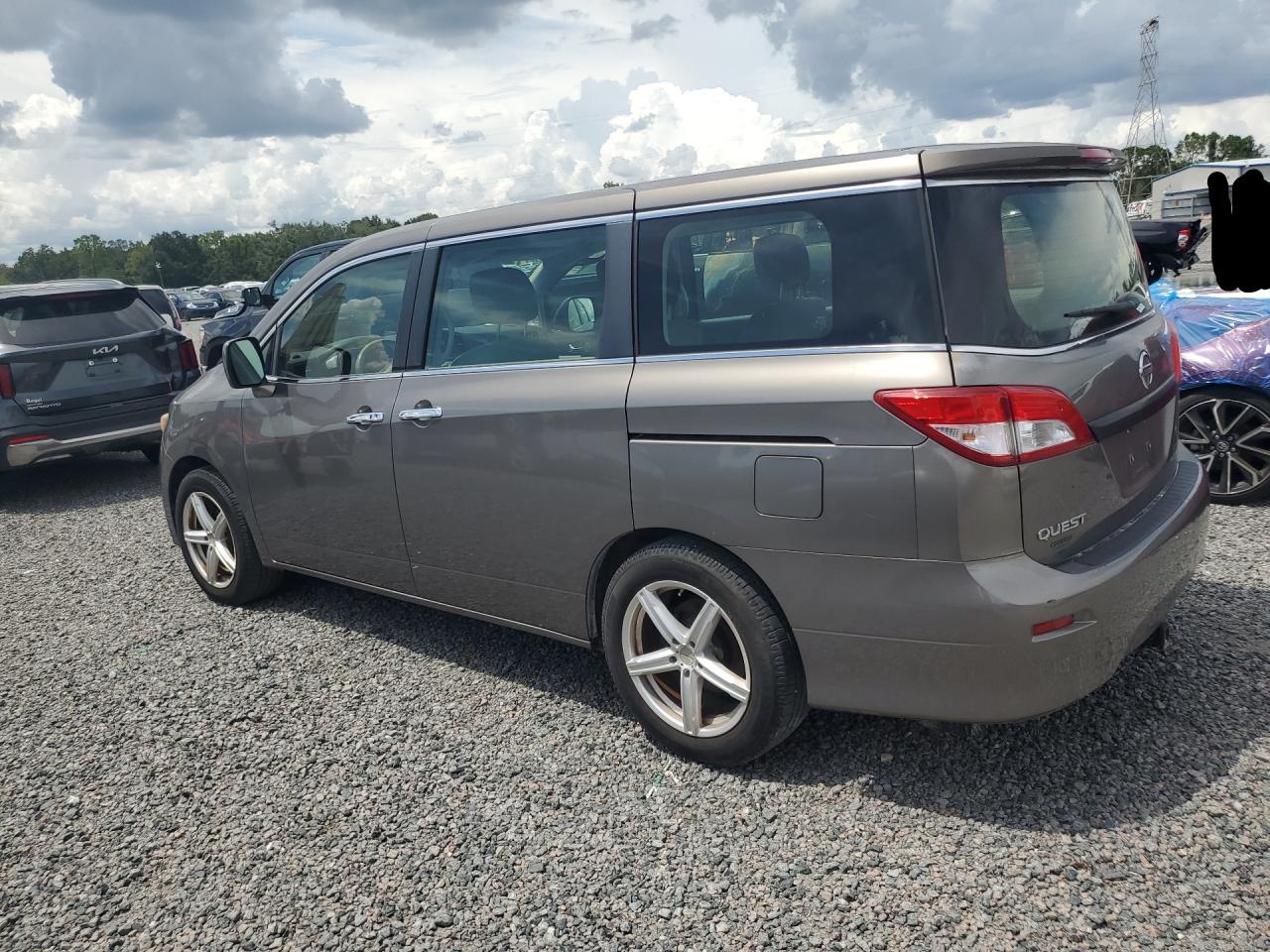 2014 Nissan Quest 3.5 S Gold vin: JN8AE2KP7E9101698
