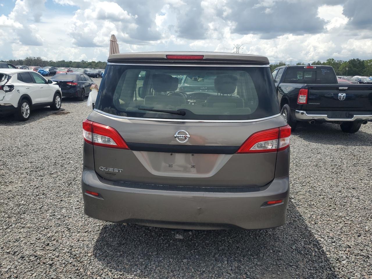 2014 Nissan Quest 3.5 S Gold vin: JN8AE2KP7E9101698