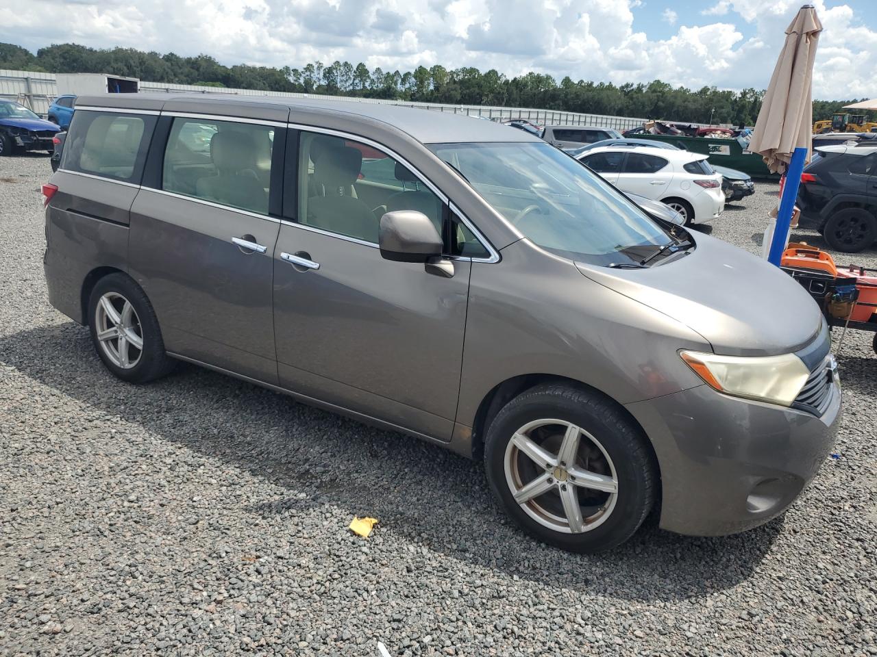 2014 Nissan Quest 3.5 S Gold vin: JN8AE2KP7E9101698
