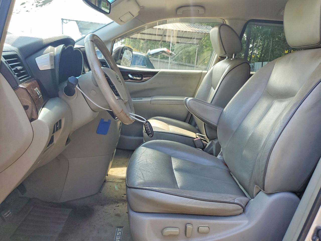 2014 Nissan Quest 3.5 Sl Silver vin: JN8AE2KP7E9105945