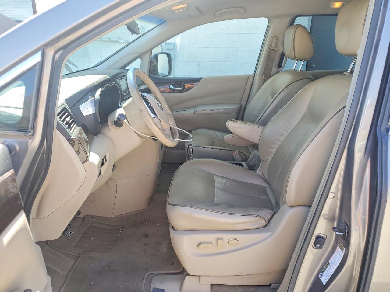 2015 Nissan Quest 3.5 Sv Gray vin: JN8AE2KP7F9128479