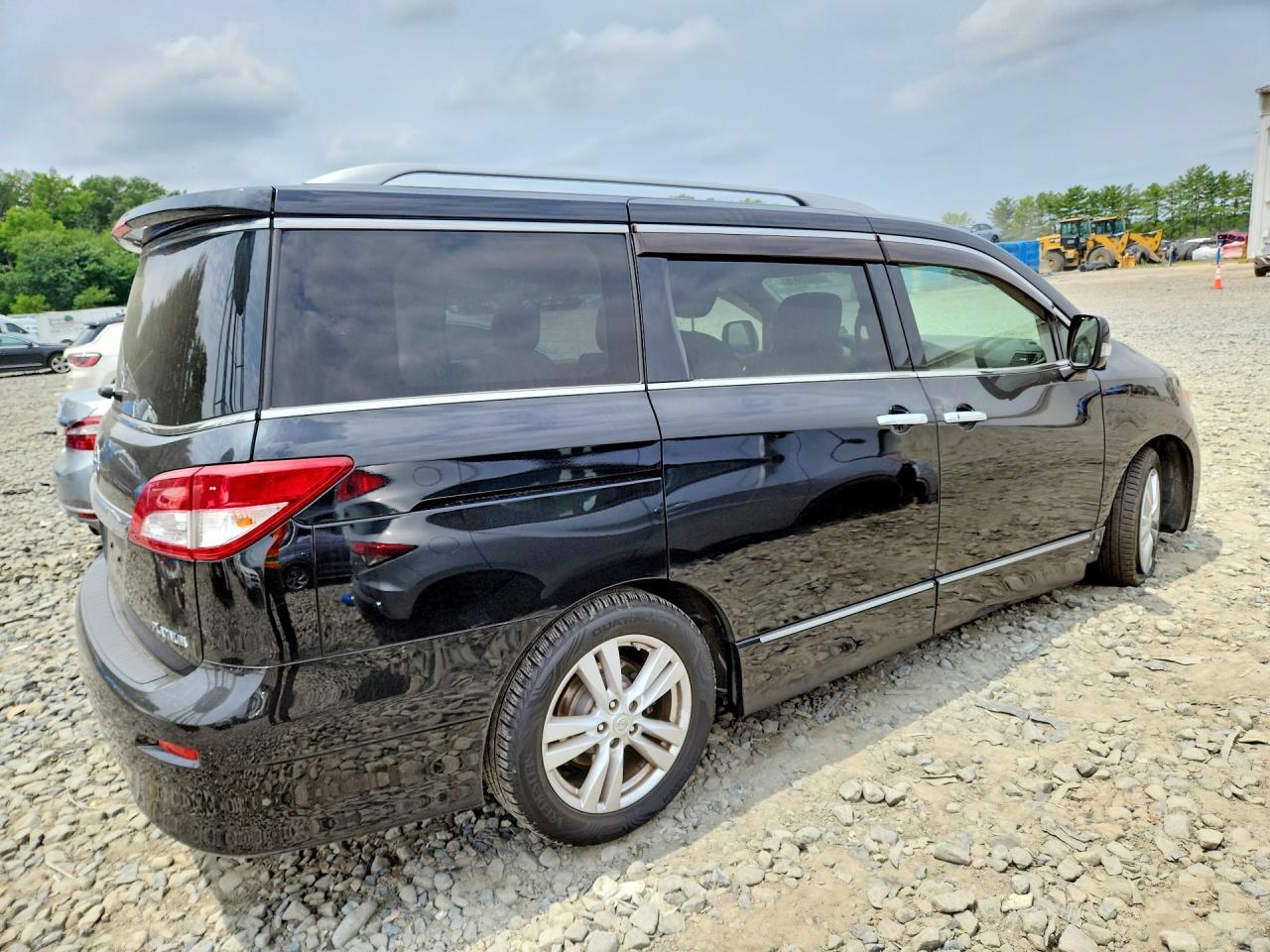 2015 Nissan Quest 3.5 S Black vin: JN8AE2KP7F9130104