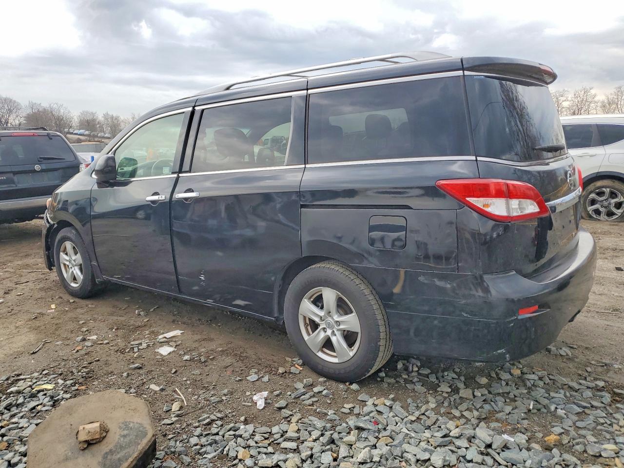 2015 Nissan Quest 3.5 Sv Black vin: JN8AE2KP7F9131060