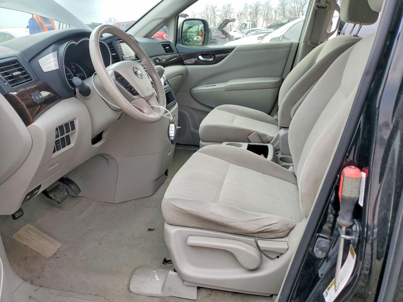 2015 Nissan Quest 3.5 Sv Black vin: JN8AE2KP7F9131060