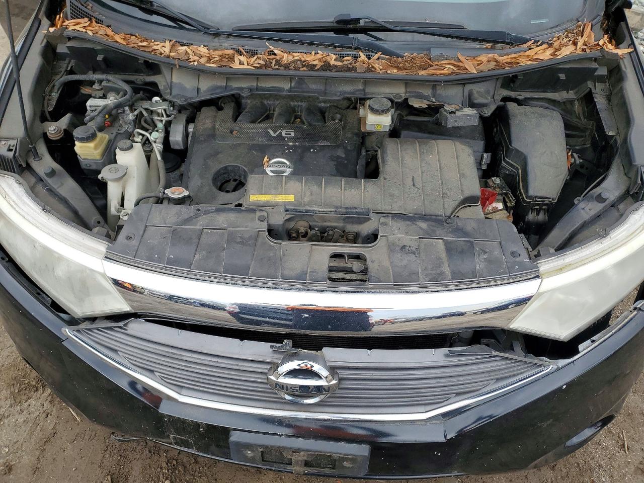 2015 Nissan Quest 3.5 Sv Black vin: JN8AE2KP7F9131060