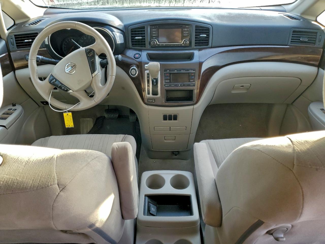 2016 Nissan Quest S Silver vin: JN8AE2KP7G9154680