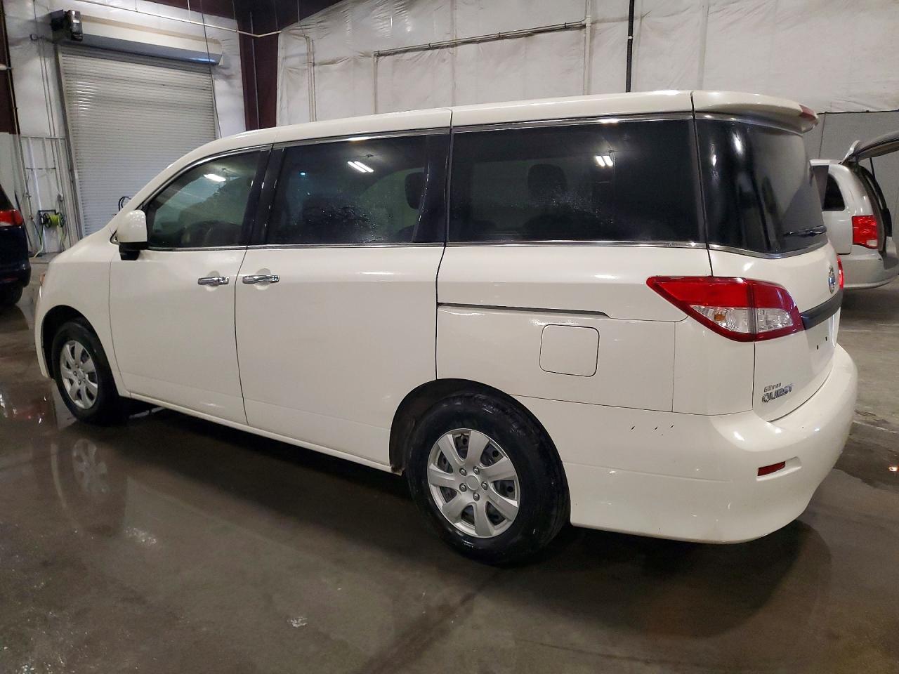 2016 Nissan Quest 3.5 S White vin: JN8AE2KP7G9157529
