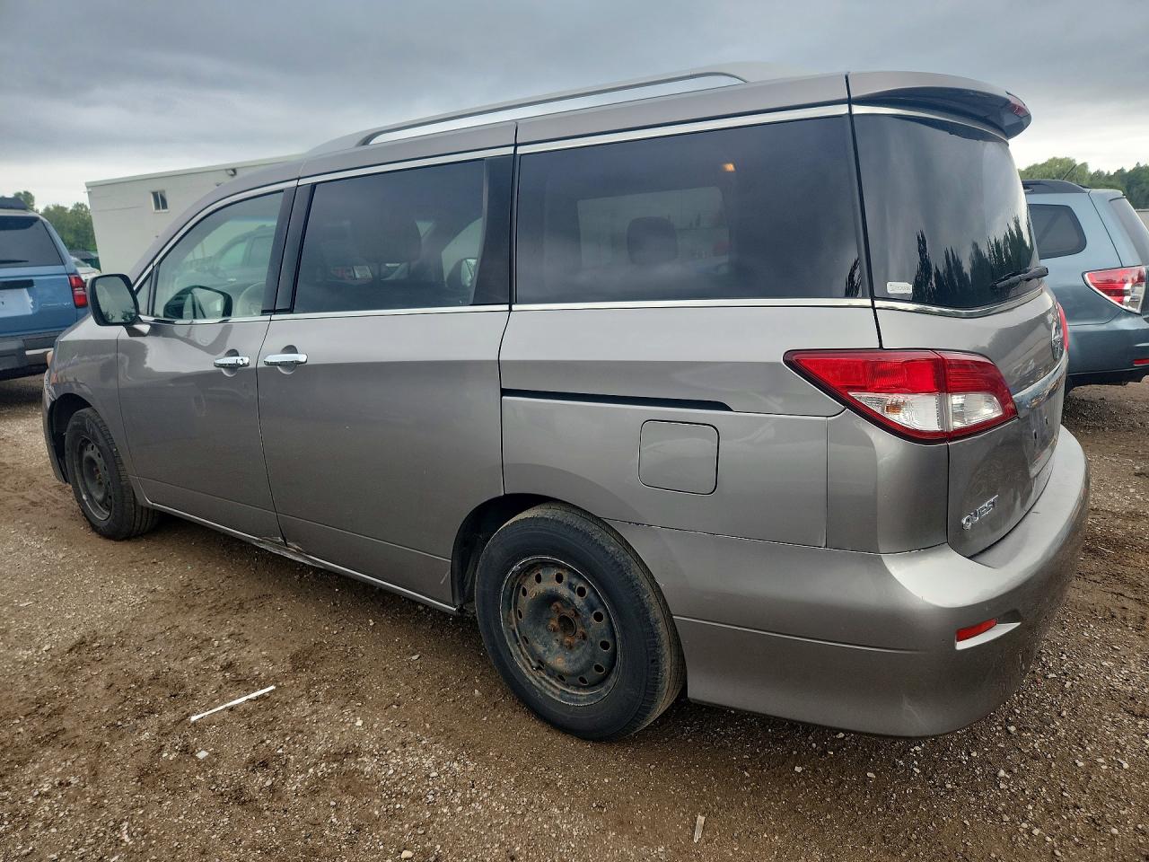 2011 Nissan Quest S Silver vin: JN8AE2KP8B9000522