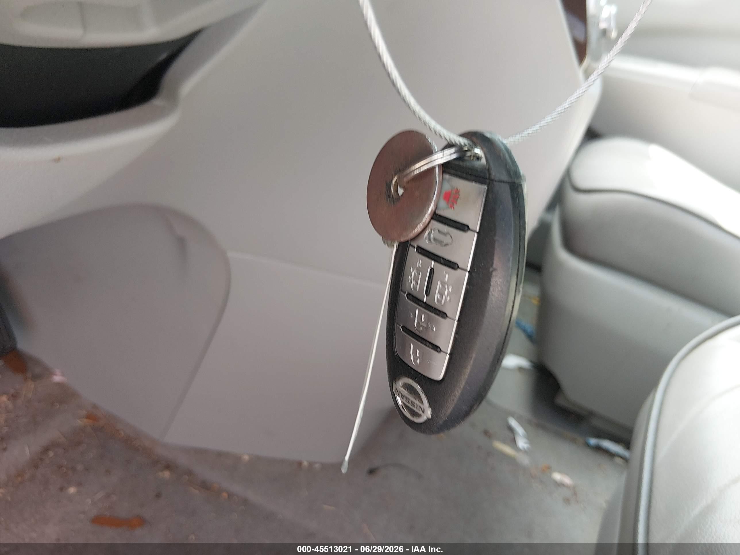 2012 Nissan Quest Le White vin: JN8AE2KP8C9032338