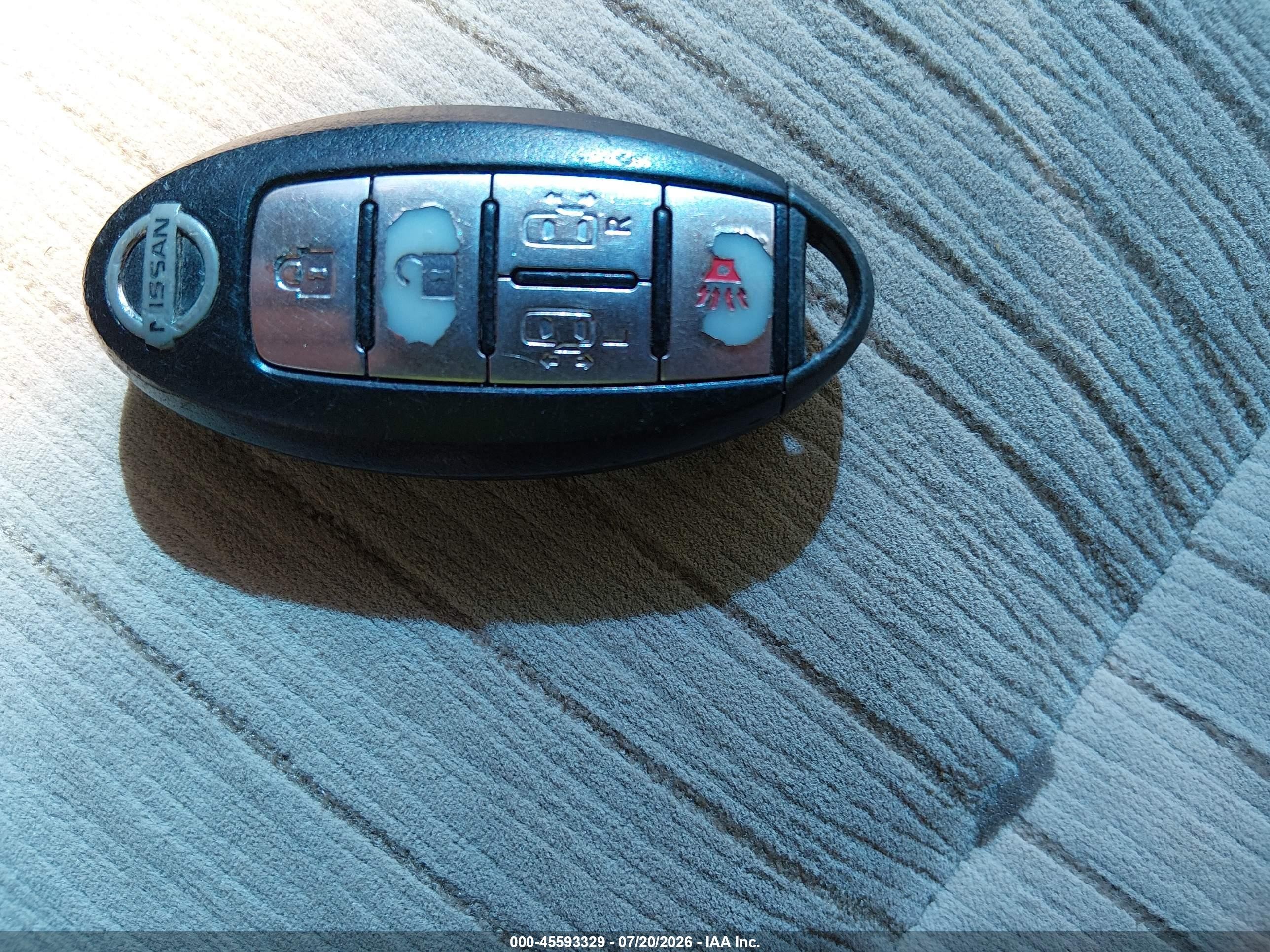 2012 Nissan Quest Sv Blue vin: JN8AE2KP8C9038351