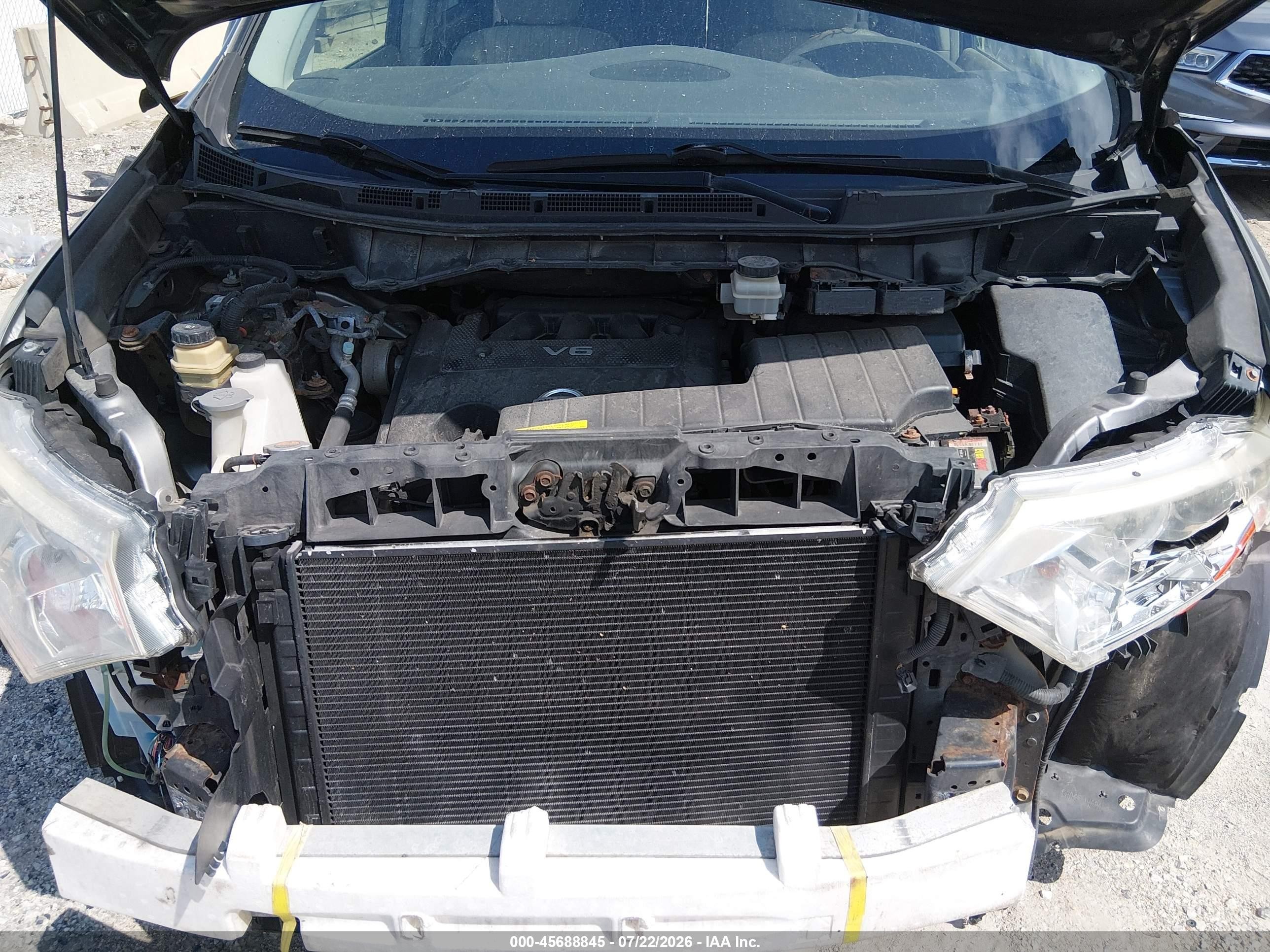 2013 Nissan Quest Sv Silver vin: JN8AE2KP8D9064627