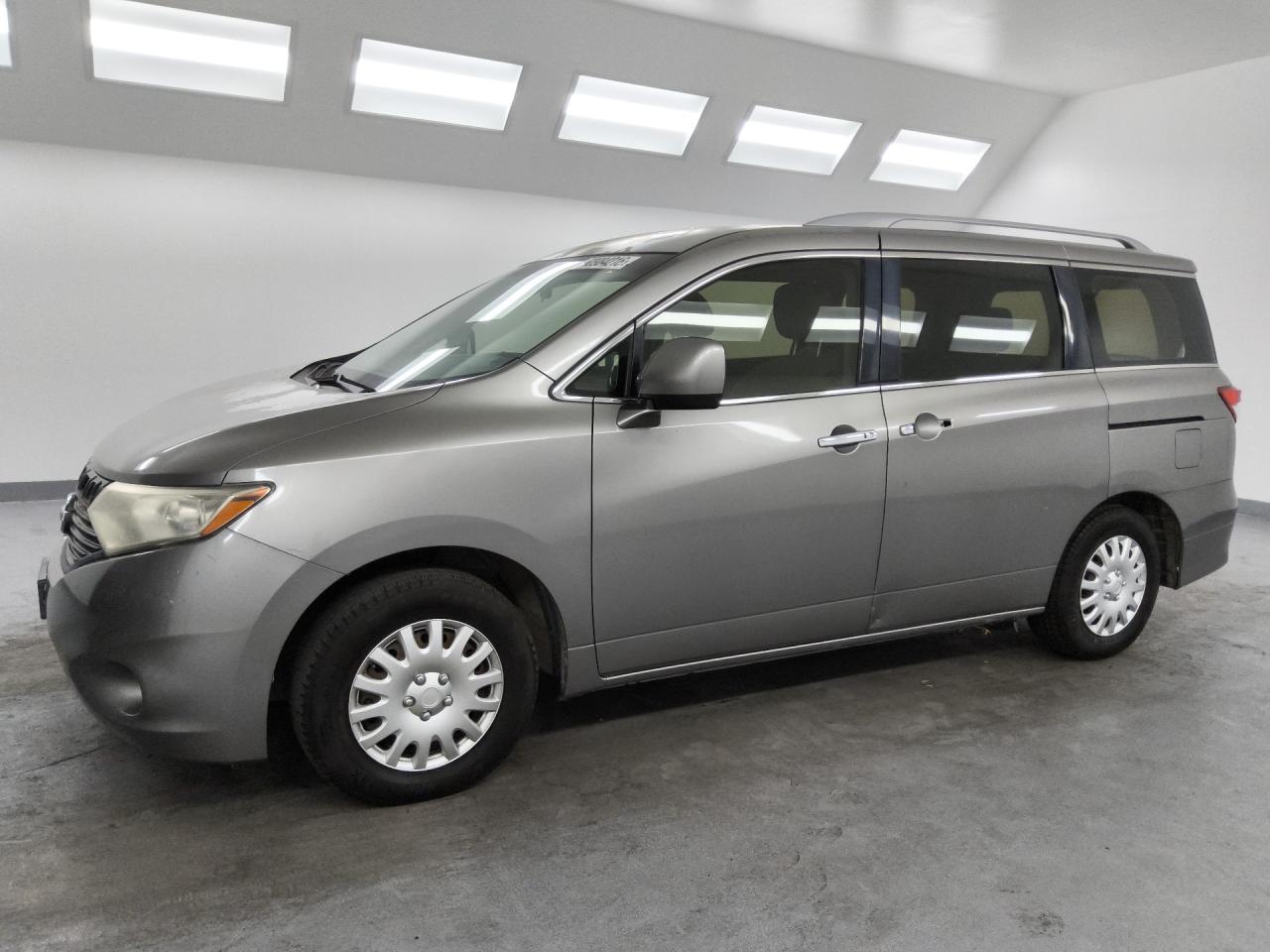2013 Nissan Quest S/sv/sl/le Gray vin: JN8AE2KP8D9071416 Damage: Suspension, Inoperable, Repair Required