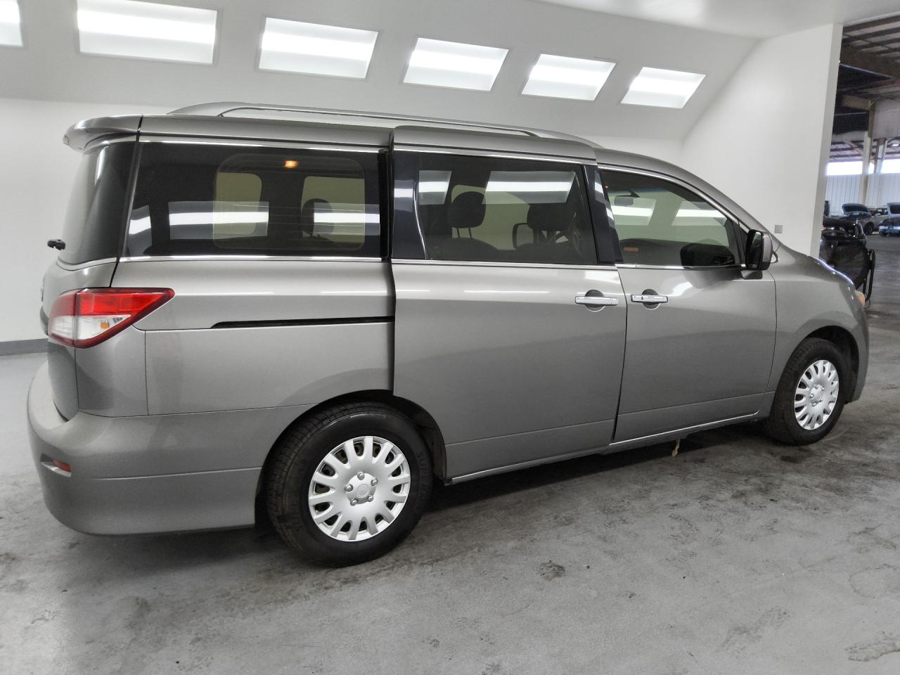 2013 Nissan Quest S/sv/sl/le Gray vin: JN8AE2KP8D9071416 Damage: Right Sliding Door, Misaligned, Repair Required