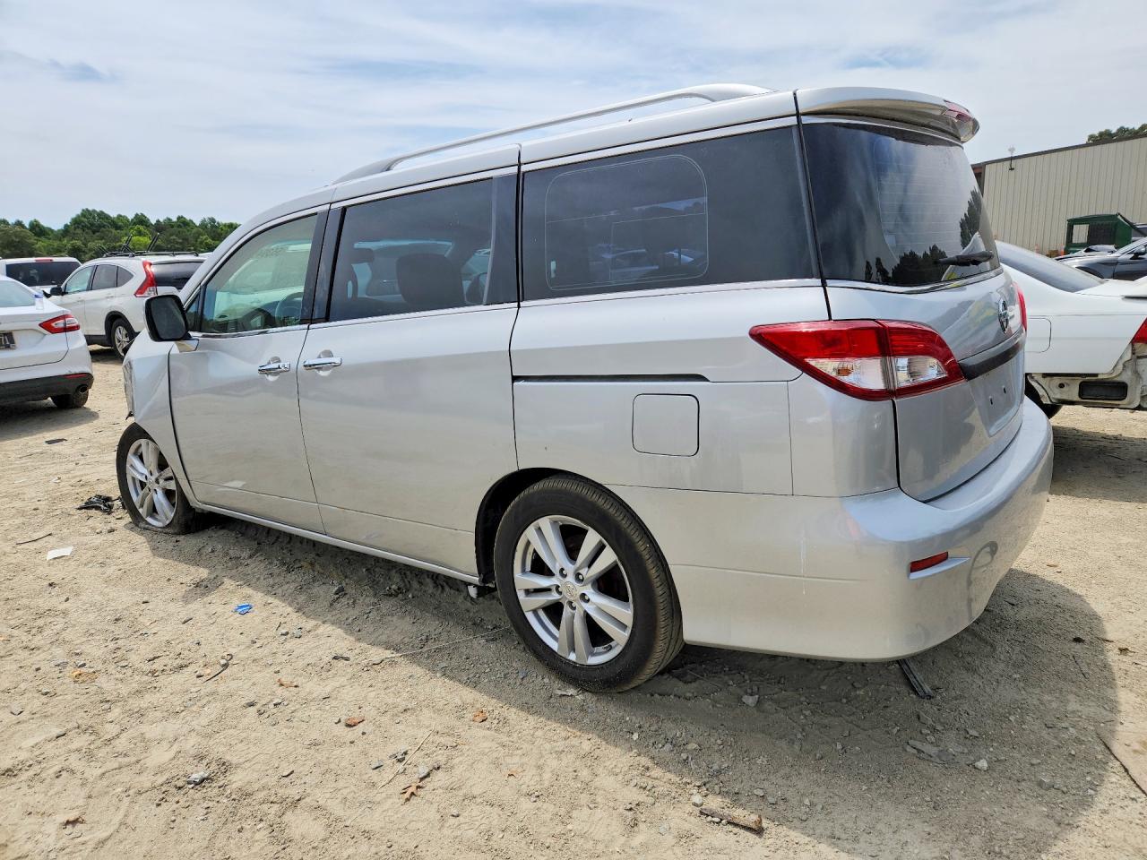 2014 Nissan Quest 3.5 S Silver vin: JN8AE2KP8E9101175