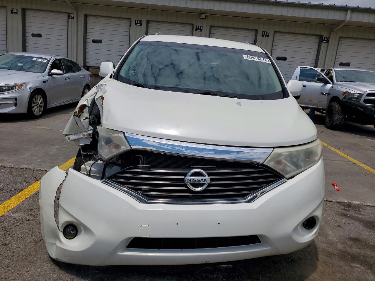 2014 Nissan Quest 3.5 Sl Cream vin: JN8AE2KP8E9102195
