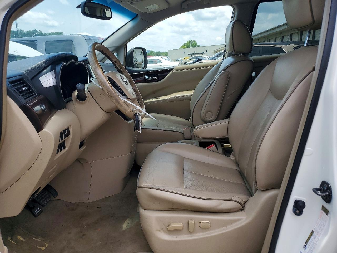 2014 Nissan Quest 3.5 Sl Cream vin: JN8AE2KP8E9102195