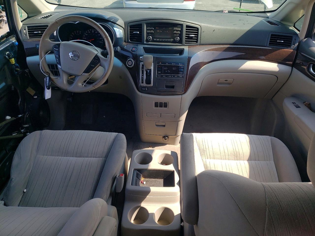 2014 Nissan Quest 3.5 Sv Gray vin: JN8AE2KP8E9108286