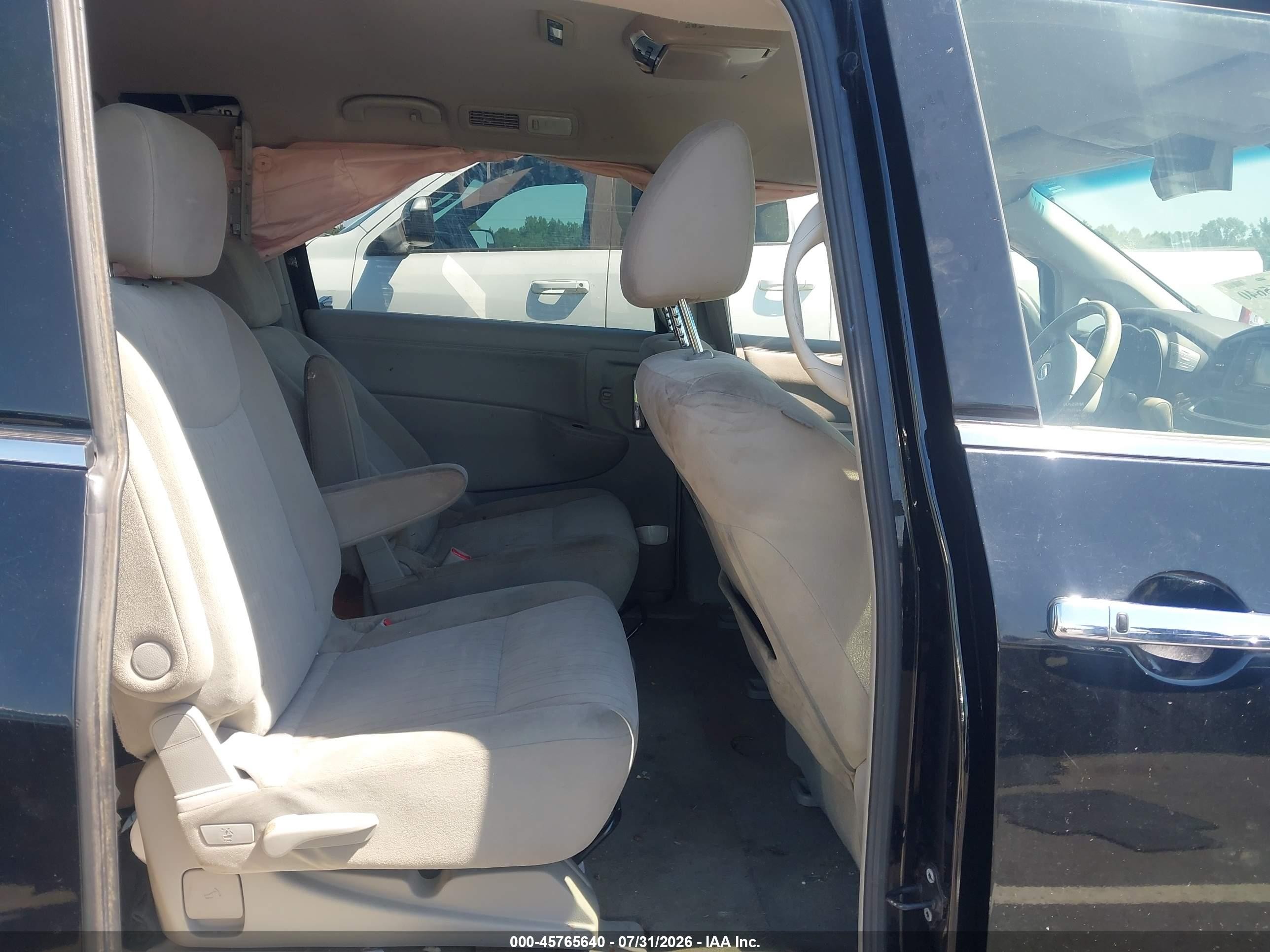 2015 Nissan Quest Sv Black vin: JN8AE2KP8F9122352