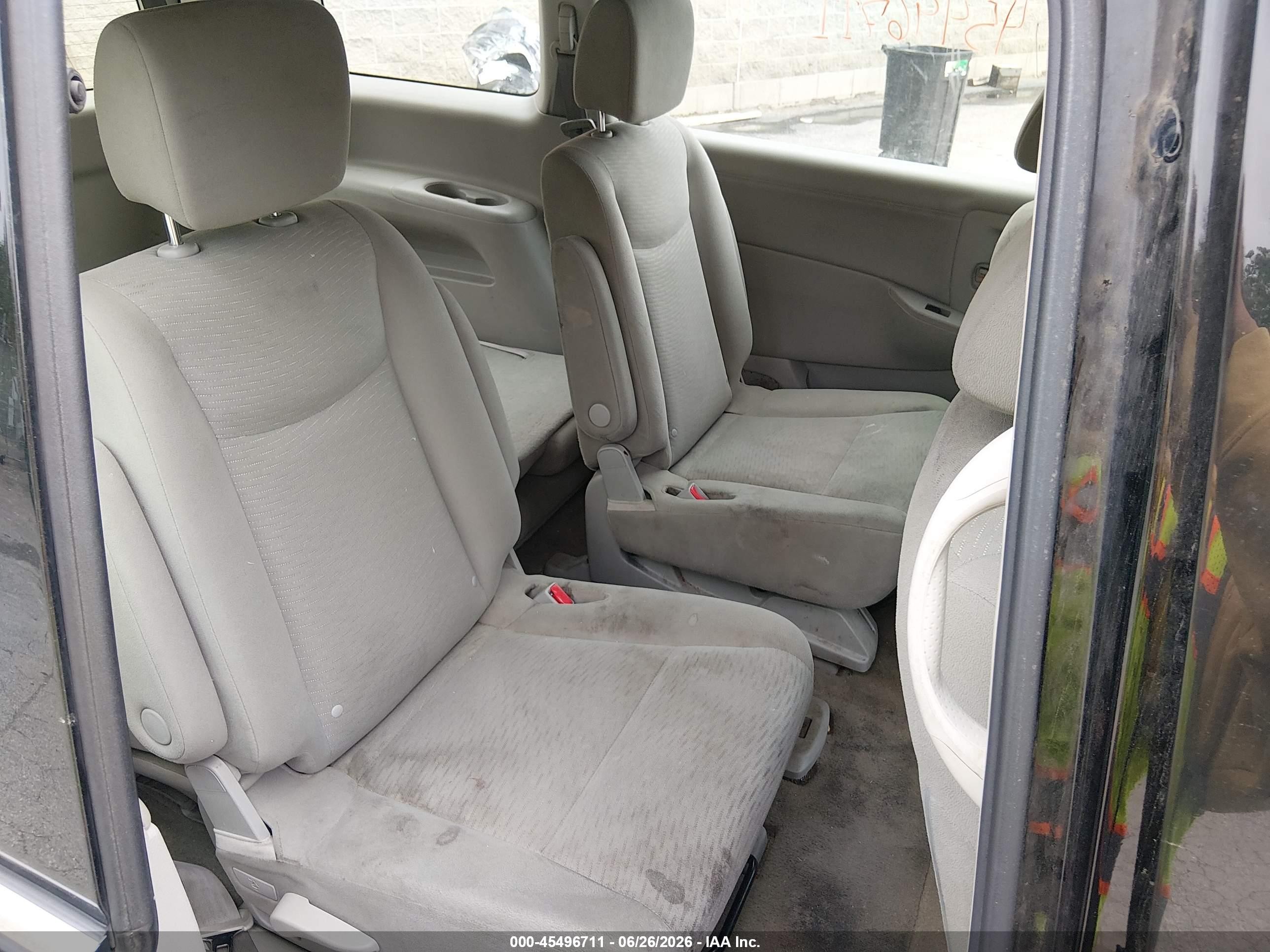 2015 Nissan Quest S Black vin: JN8AE2KP8F9122657