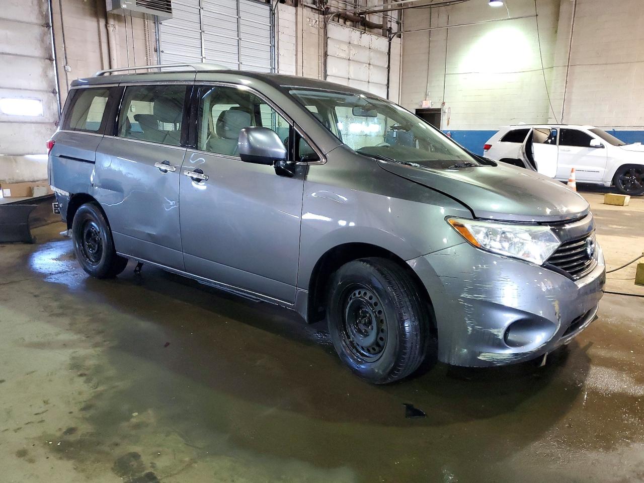 2015 Nissan Quest 3.5 S Silver vin: JN8AE2KP8F9130998