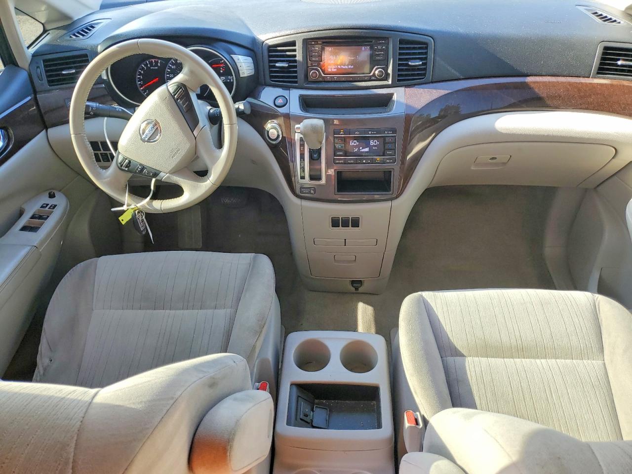 2016 Nissan Quest 3.5 Sv Gray vin: JN8AE2KP8G9152226