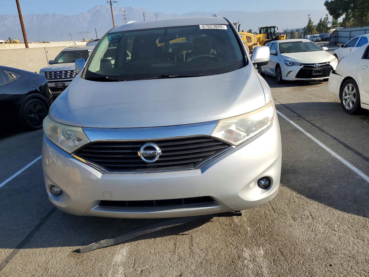 2016 Nissan Quest 3.5 Sv Gray vin: JN8AE2KP8G9152226