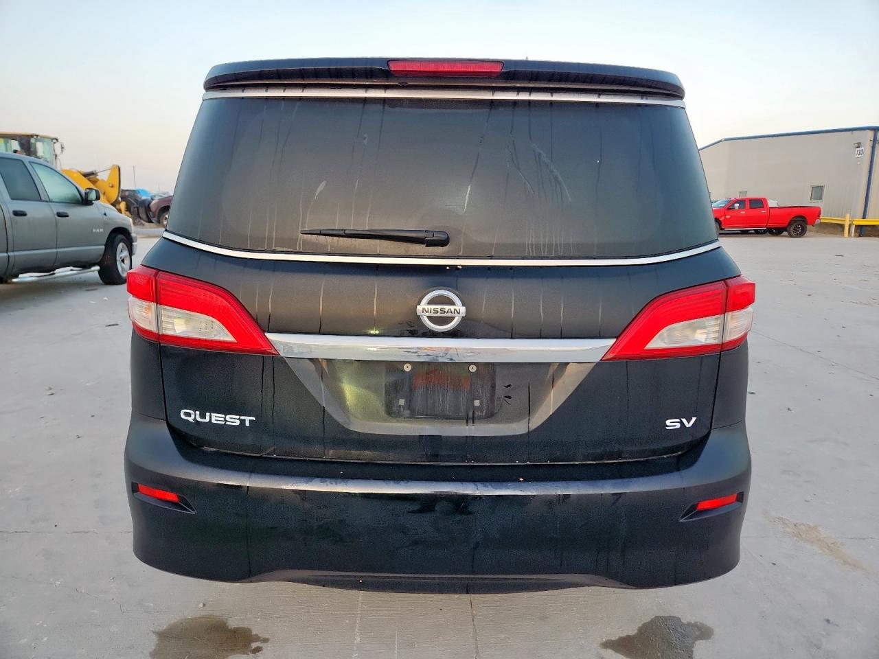 2017 Nissan Quest S Black vin: JN8AE2KP8H9166449