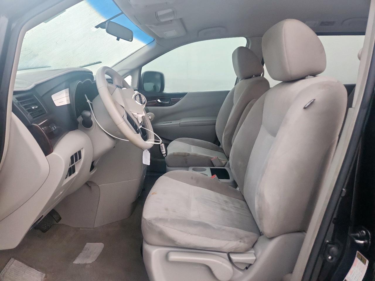 2017 Nissan Quest S Black vin: JN8AE2KP8H9166449