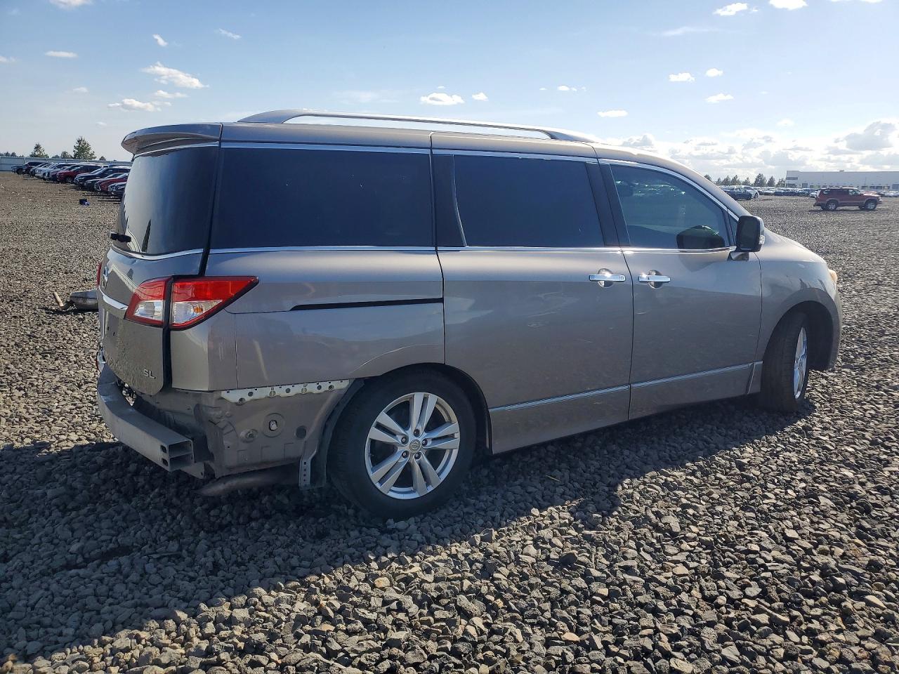 2011 Nissan Quest 3.5 S Gray vin: JN8AE2KP9B9003493