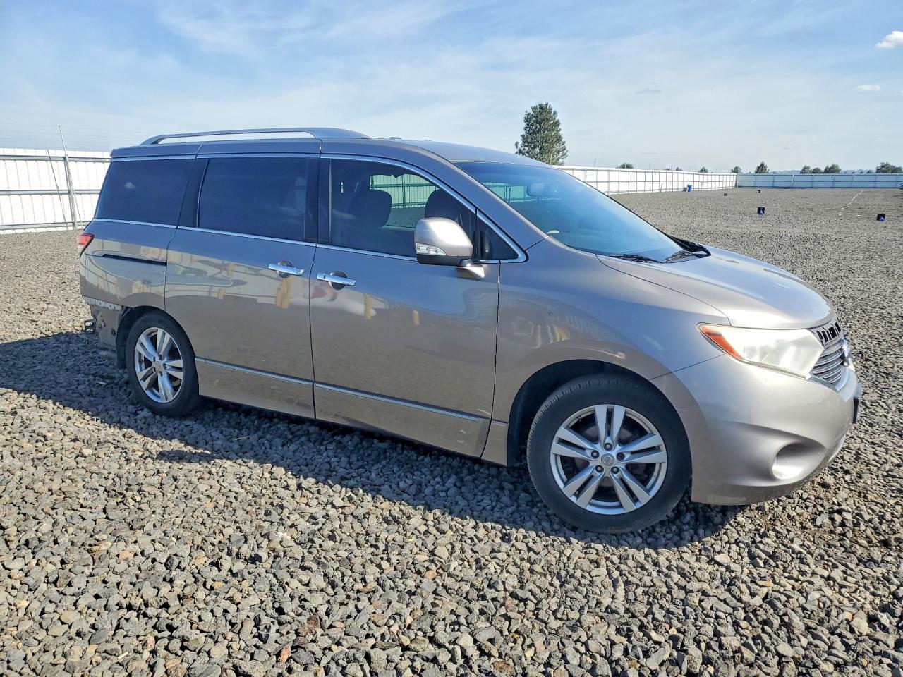 2011 Nissan Quest 3.5 S Gray vin: JN8AE2KP9B9003493